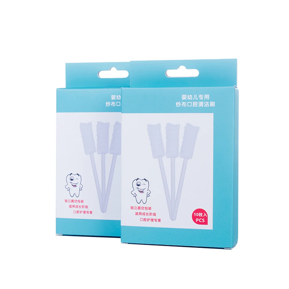 30 قطعة منظف اللسان الطفل العناية بالفم الشاش فرشاة الفم تنظيف أداة للرضع الصغار الاطفال التنفس الطازج اللسان مكشطة الأسنان