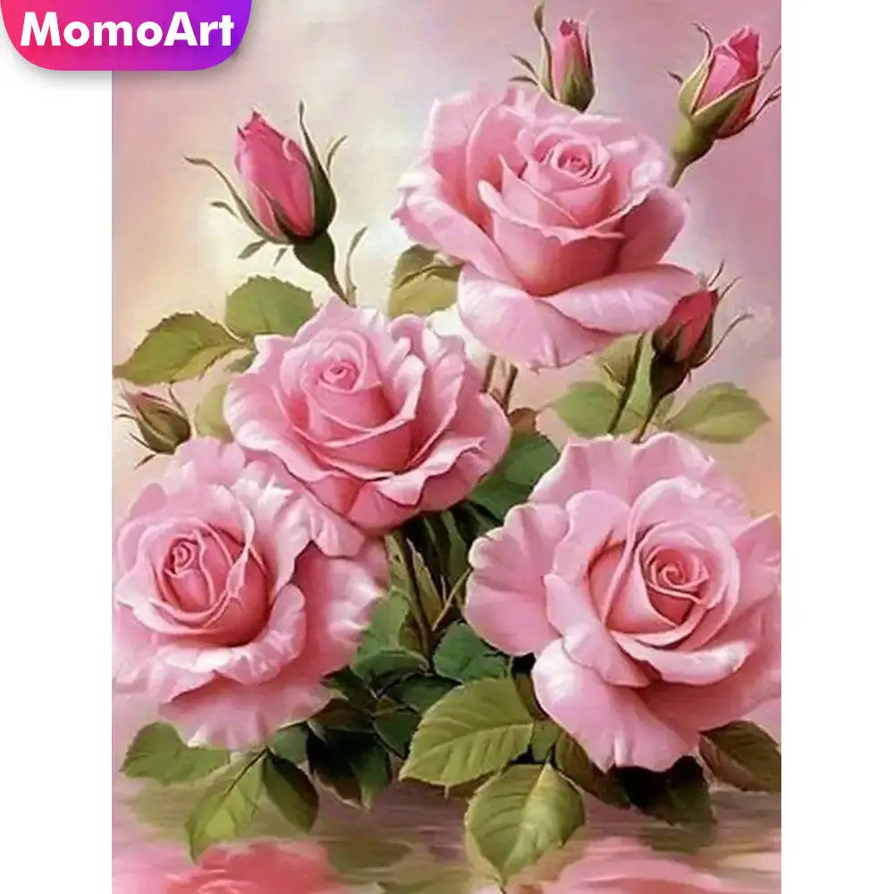 

Momoart Cat Алмазная картина Животное Красочная Алмазная мозаика Картина Стразы Луна Настенный декор