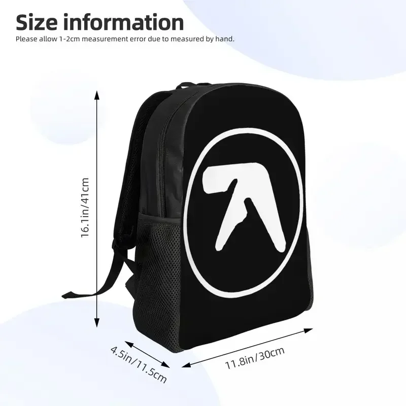 Индивидуальный дорожный рюкзак Aphex Twin для мужчин и женщин, школьный рюкзак для ноутбука, студенческий рюкзак, сумки