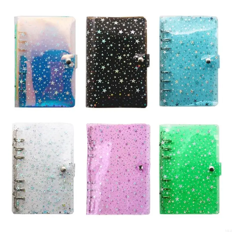 

Y5LB Star Loose Leaf Binder Notebook Inner Cover Journal Planner Office