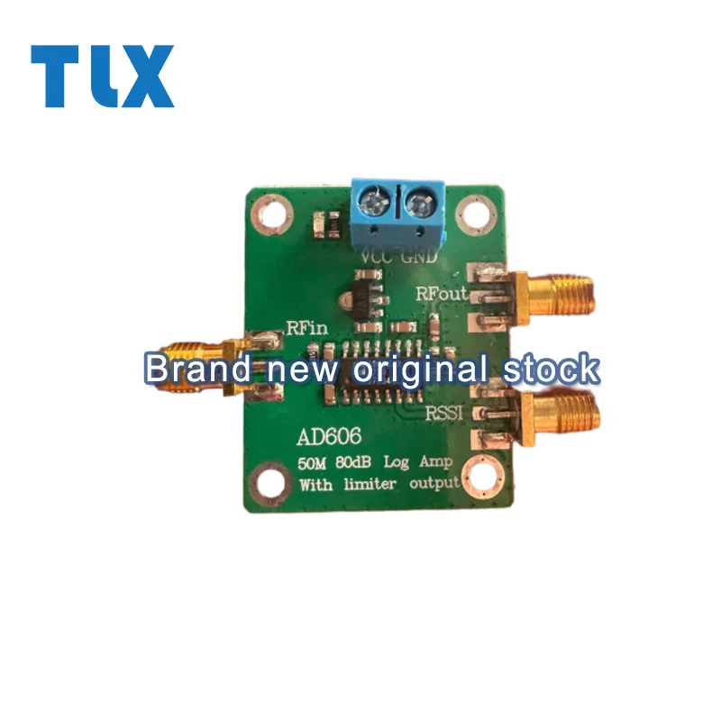 AD606 log detector module 80dB demodulation log amplifier low power adjustable limiter output