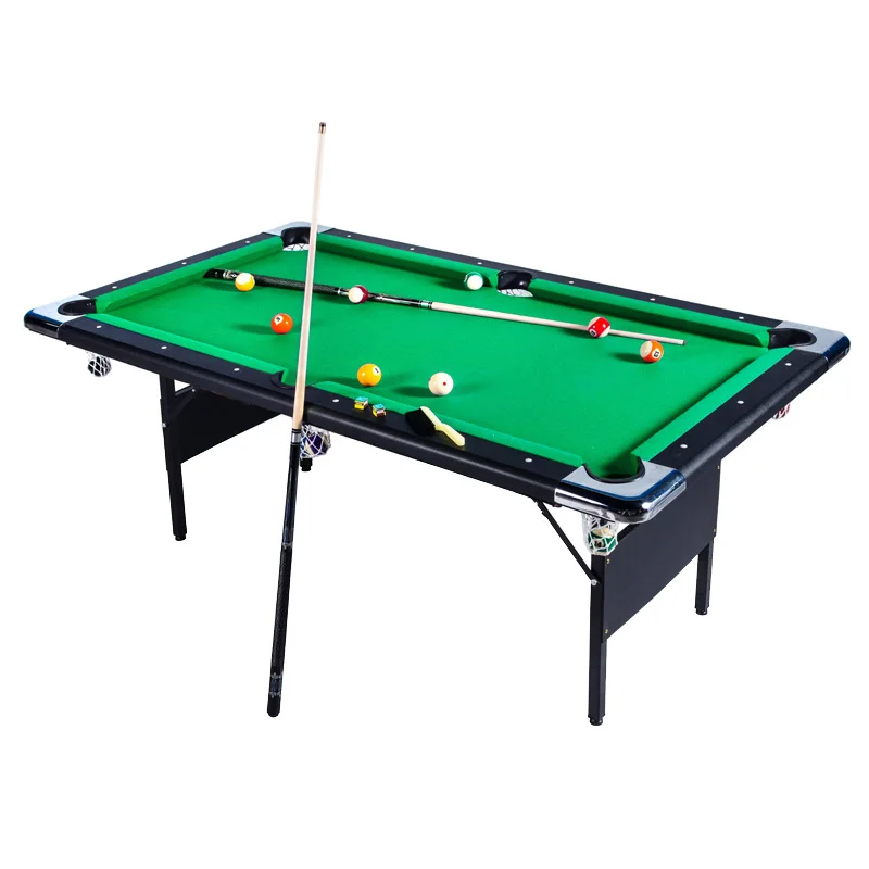 

6FT Foldable Economic Pool Billiard Table for Kids Family Games Entertainment Portable No Assembly Tables