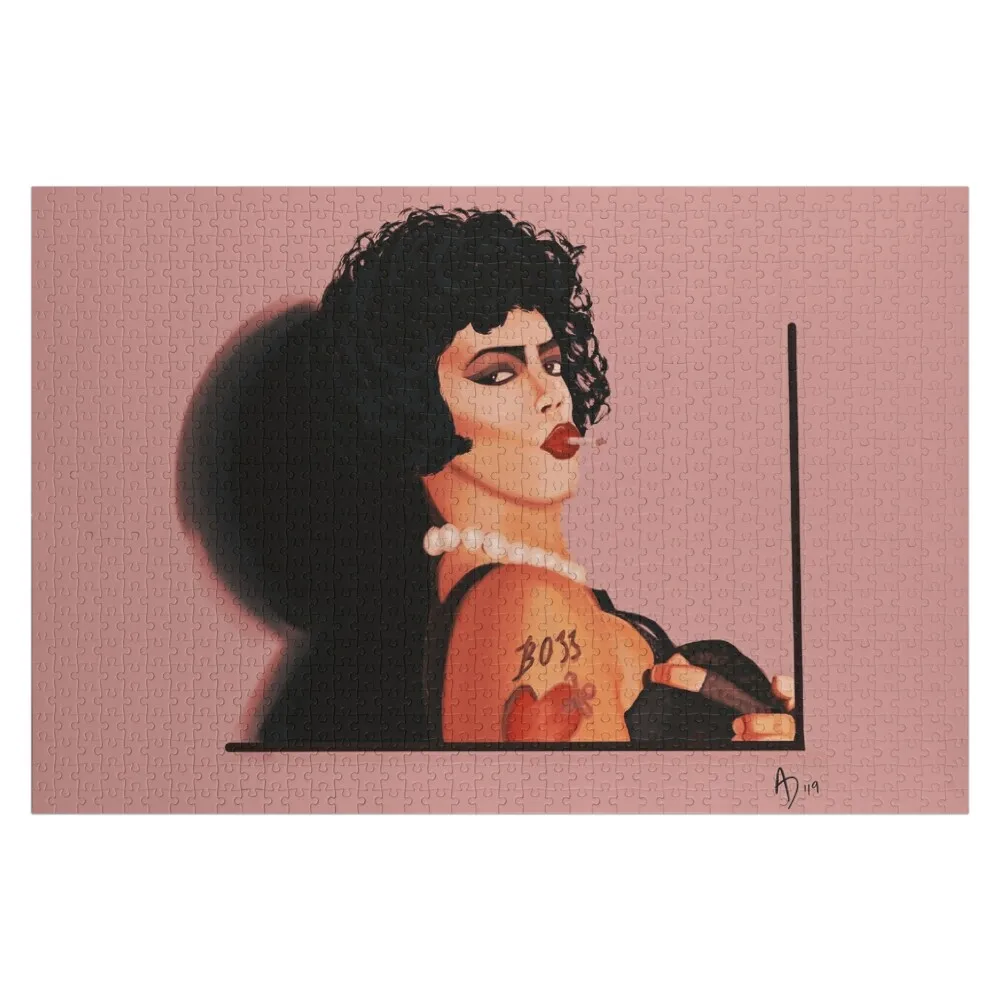 

Dr. Frank-n-furter Jigsaw Puzzle Personalised Jigsaw Custom Wooden Name Custom Gifts Wooden Boxes Puzzle