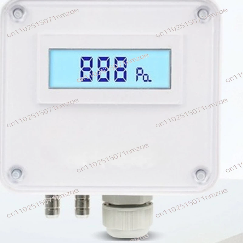 

Digital Differential Pressure Sensor Micro Differential Transmitter 4-20mA Wind Air Pressure Negative Pressure