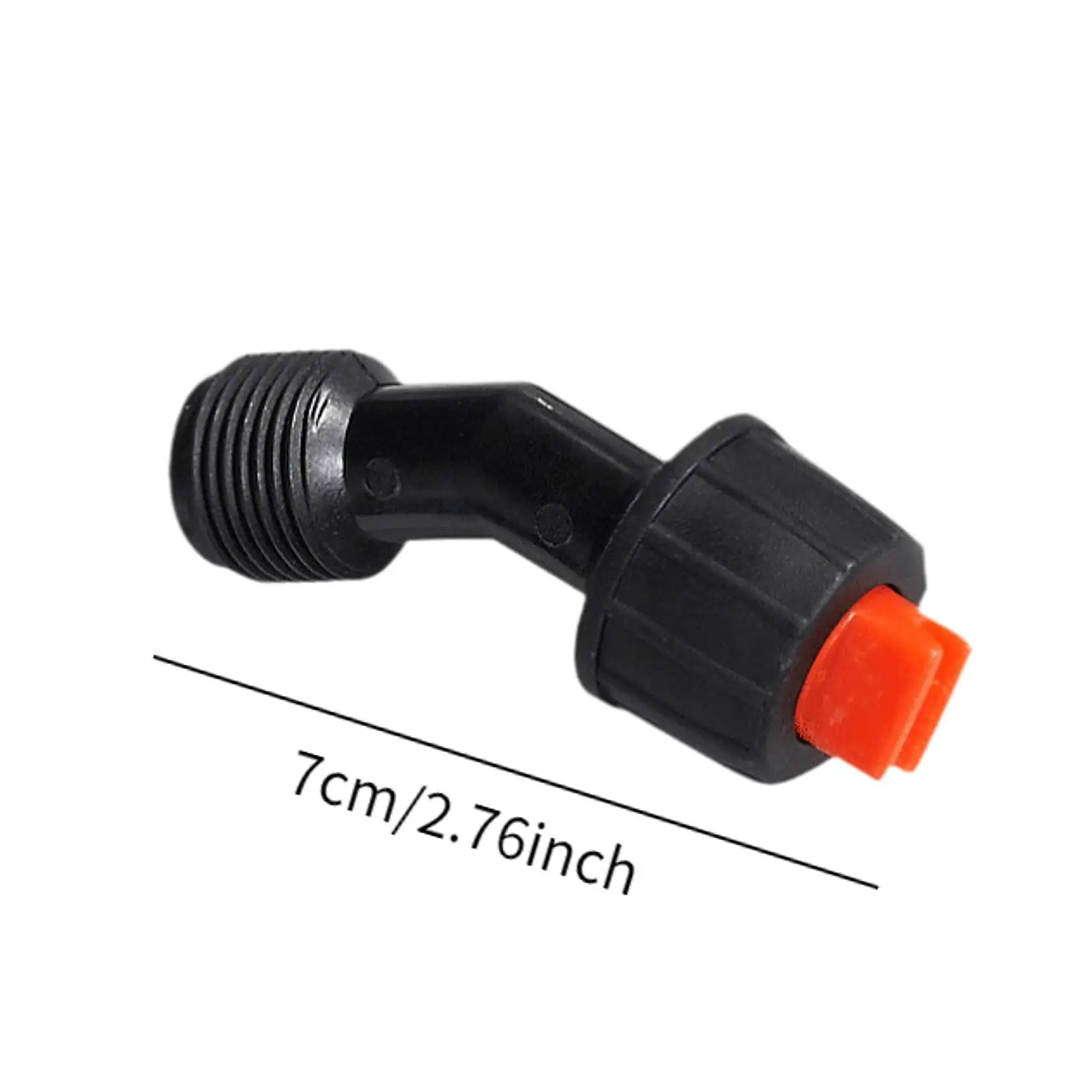 Garden Sprayer Pump Nozzle Replacement Adjustable Fan Shaped Flat Bottom Spray Tip for Greenhouse Watering Tasks