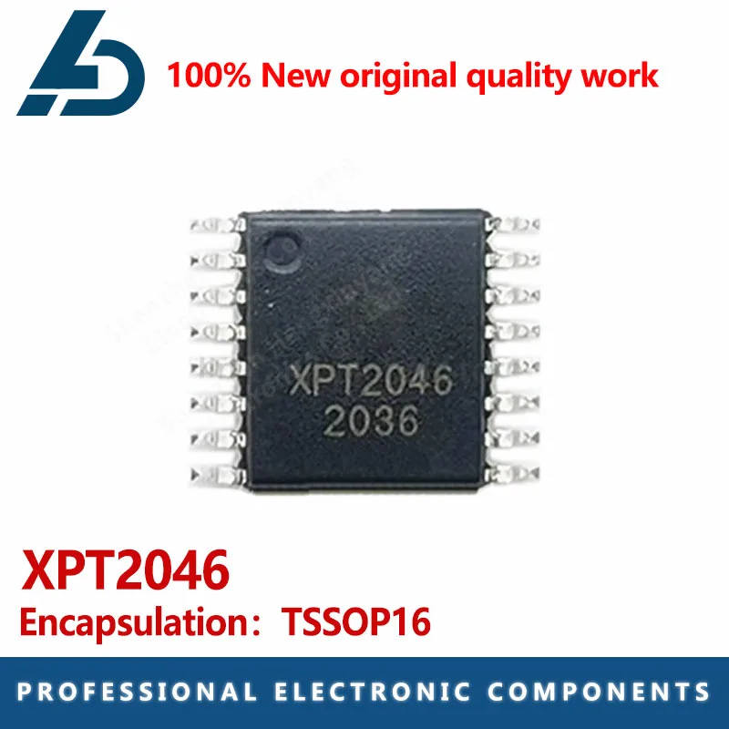 10Pcs XPT2046 TSC2046 H2046 HR2046 TSSOP16 touch screen IC controller Wholesale Chip In Stock