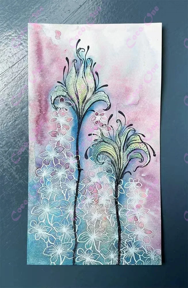 طوابع سيليكون واضحة لسكرابوكينغ ديي ، عيد الهالويين ، عيد الميلاد ، اللوازم الحرفية ، الطوابع ، ألبوم الصور ، بطاقة ، Laviniastamp ، June ، جديد #6