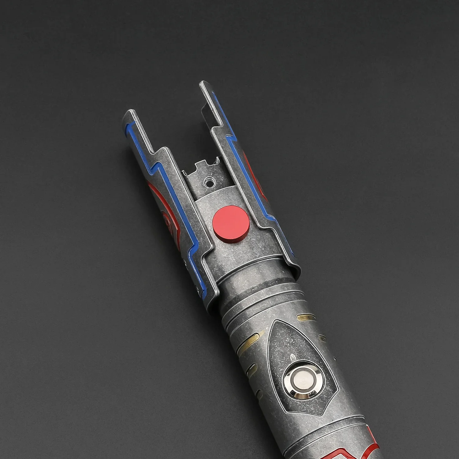 TXQSABER Shield Lightsaber ออกแบบใหม่ Heavy Dueling ดาบโลหะ Hilt Smooth RGB 12 สี SNV4-Pro พิกเซลบลูทูธ FOC Force