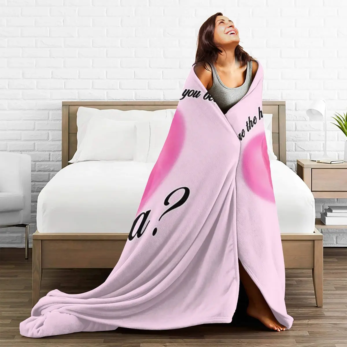 Bella Where The Hell Have You Been Loca Twilight Blankets Flannel Throw Blanket Bedspread for Bed Living room Picnic Travel Home