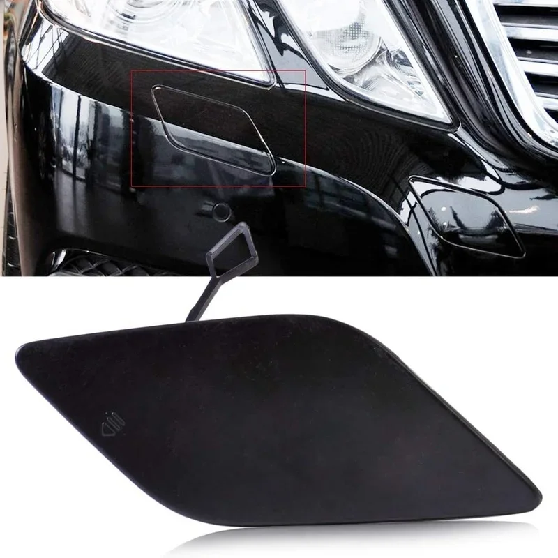 Car Front Bumper Tow Eye Hook Cap Cover for Mercedes-Benz E-Class W212 2008-2013 E300 E350 E320 E500 E63 AMG 2128850126