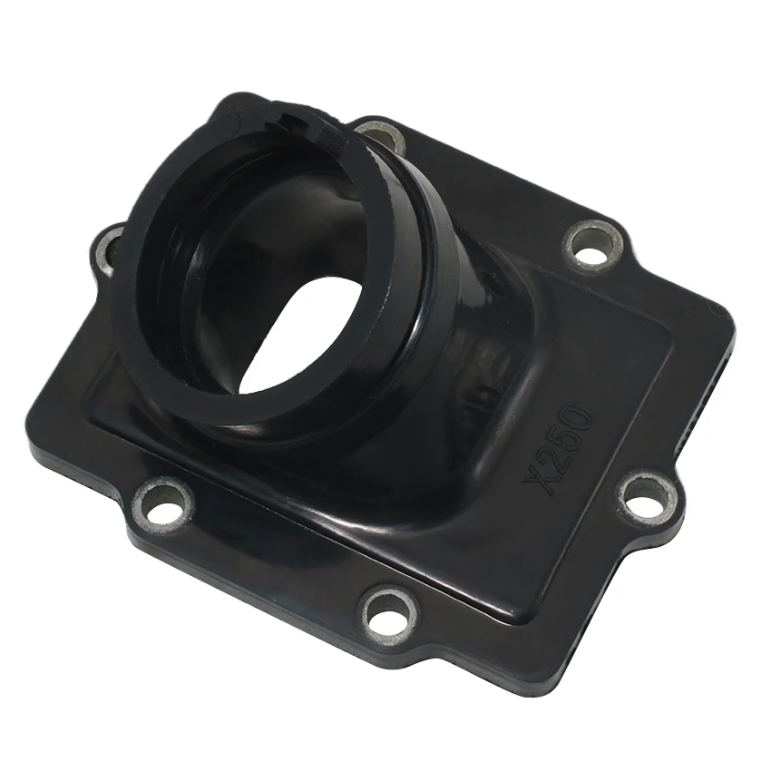 Motorcycle Carburetor Interface Pad Plastic Intake Outlet Glue For Kawasaki KX250 KX250-E1 1987 OEM:16065-1150  Moto Accessories