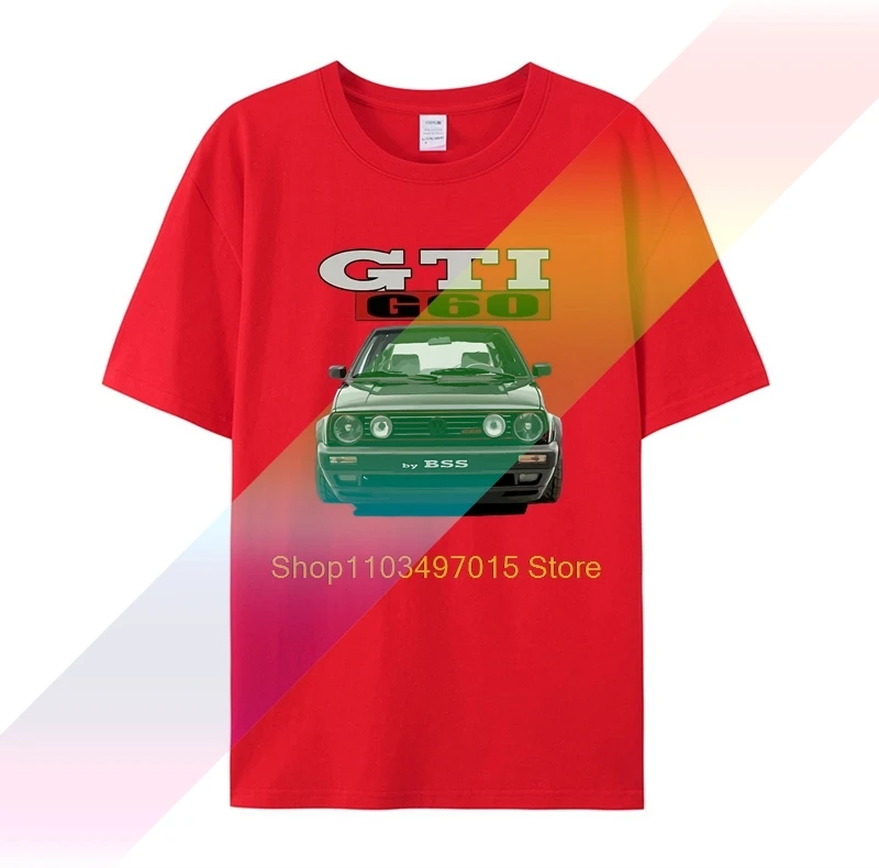 Tee shirt Golf gti g60 voiture de légende