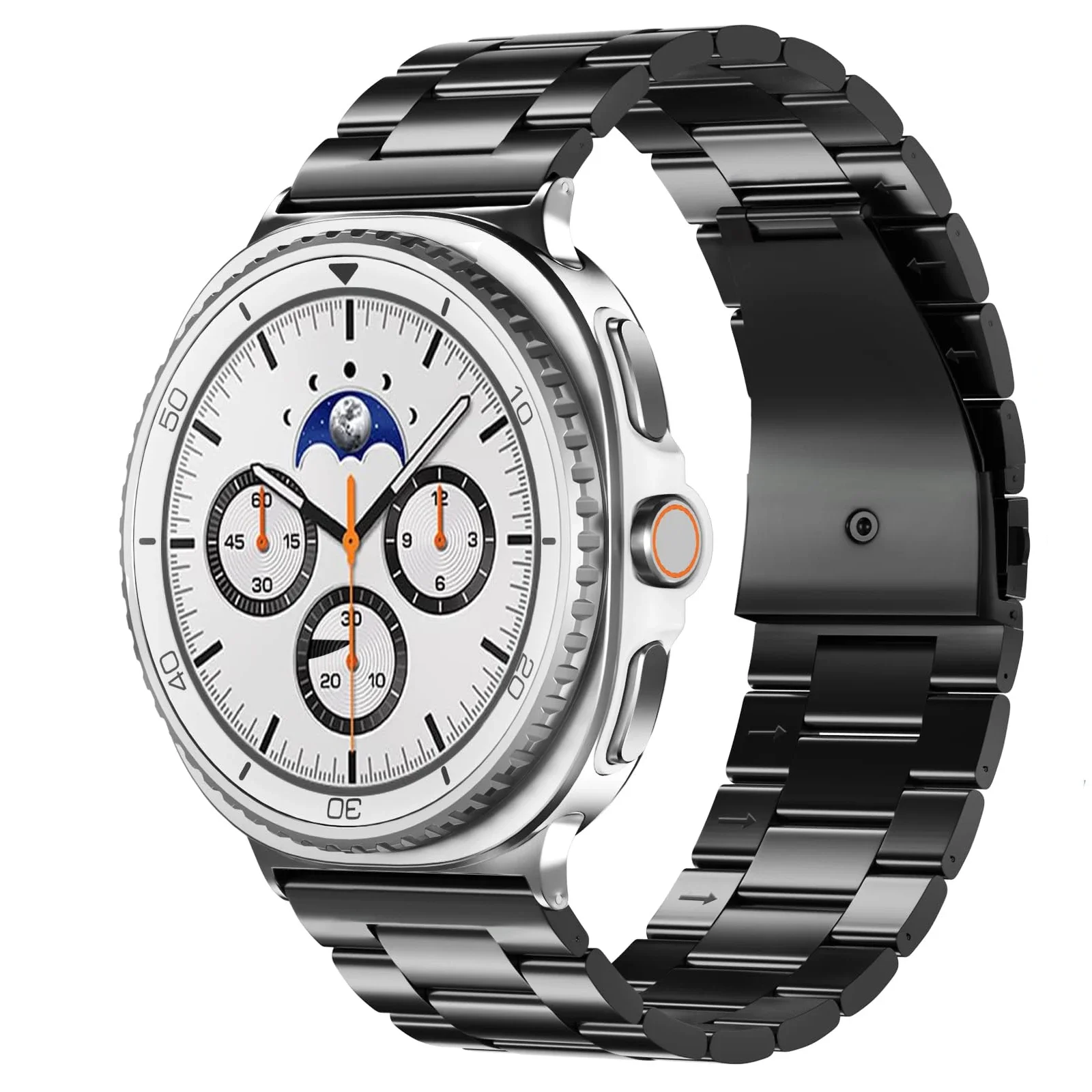 Stainless Steel Strap for Samsung Galaxy Watch8 Classic 46mm Replacement Belt Sport for Samsung Watch 8 40mm 44mm Band Watchband