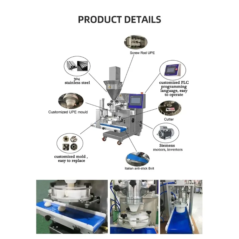 Automatic Encrusting Machine, Multifunctional Maker for Kubba and Stuffed Mochi