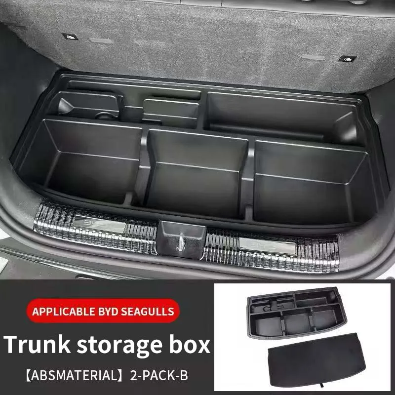 

Автомобильный багажник с крышкой, перегородка багажника, заполняющий ящик для BYD, чайка, дельфин, мини-невидимый ящик для хранения, аксессуары для модификации автомобиля