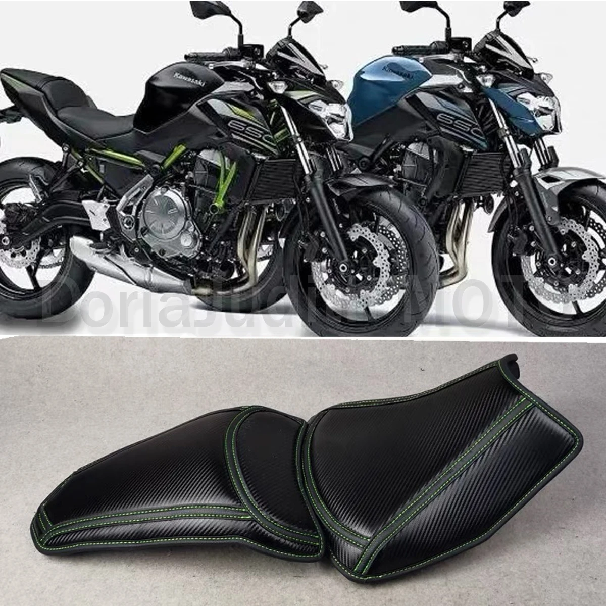 

Custom Cushion Soft Seat Cover Thickening waterproof and softening non-slip FOR kawasaki ninja650 z650 1000sx ninja1000