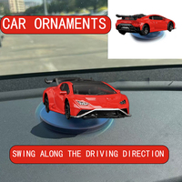 Car Drift Rotating Ornaments Auto Dashboard Turning Racing Model Deco Car individuality Center Console Decoration For STO