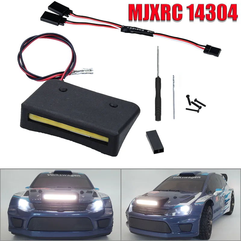 Plastic Simulation Headlight Hood Light for 1/14 MJXRC 14304 Remote Control Car Off-road High Speed RC Truck Cars