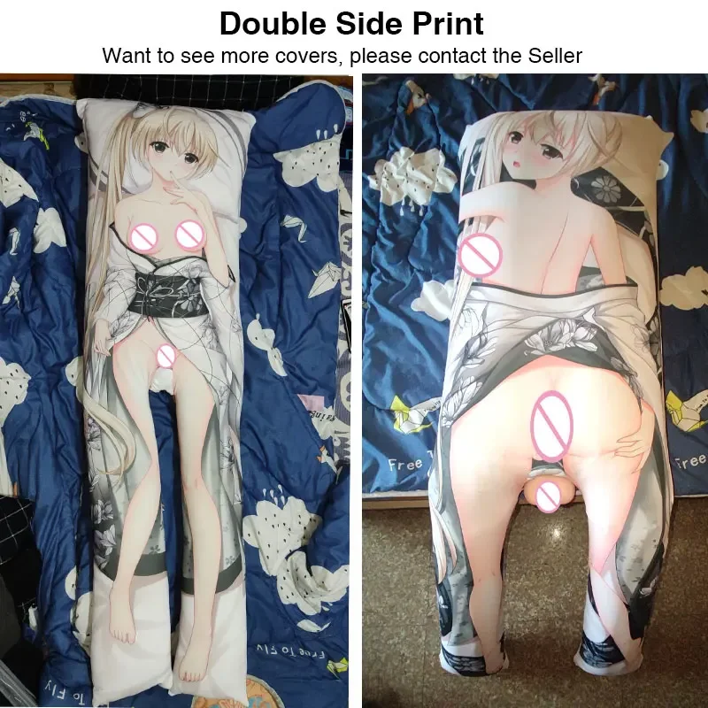 Dakimakura Yosugano Sora Split Legs Kasugano Sora Anime Pillow Cotton Filling Waifu Hugging Pillows Onahole