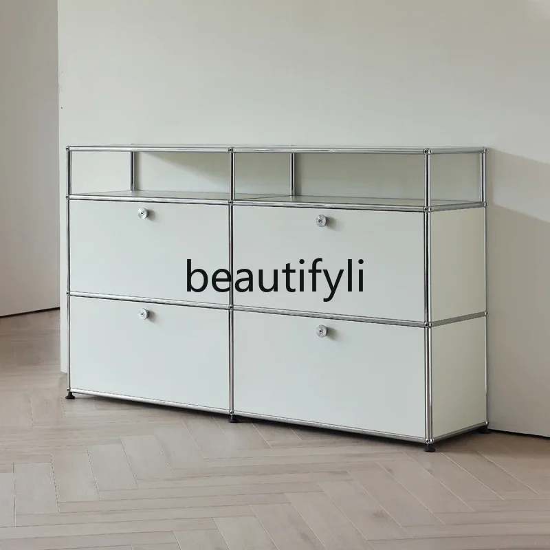 

D06 USM medieval module stainless steel side cabinet modern custom chest cabinet TV cabinet