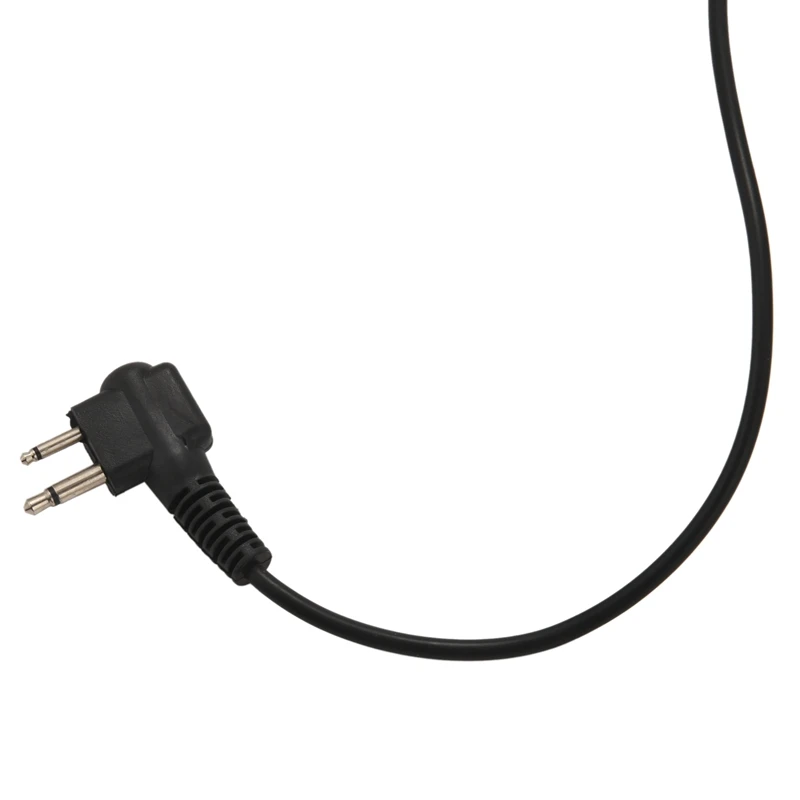 Acoustic Tube Earpiece para Motorola, 2-Way Radio, Ptt Headset, GP88S, GP300, GP68, GP2000, GP88, Fbi Style, 2Pin, 6Pack