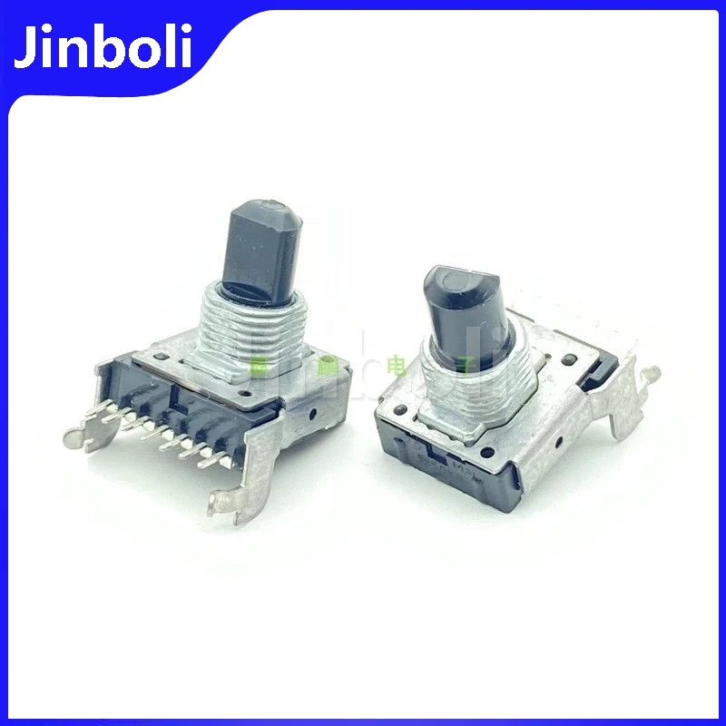 1PCS RK14 Type B50K B100K Single Row 7Pins Power Amplifier Mixer Volume Potentiometer With Midpoint
