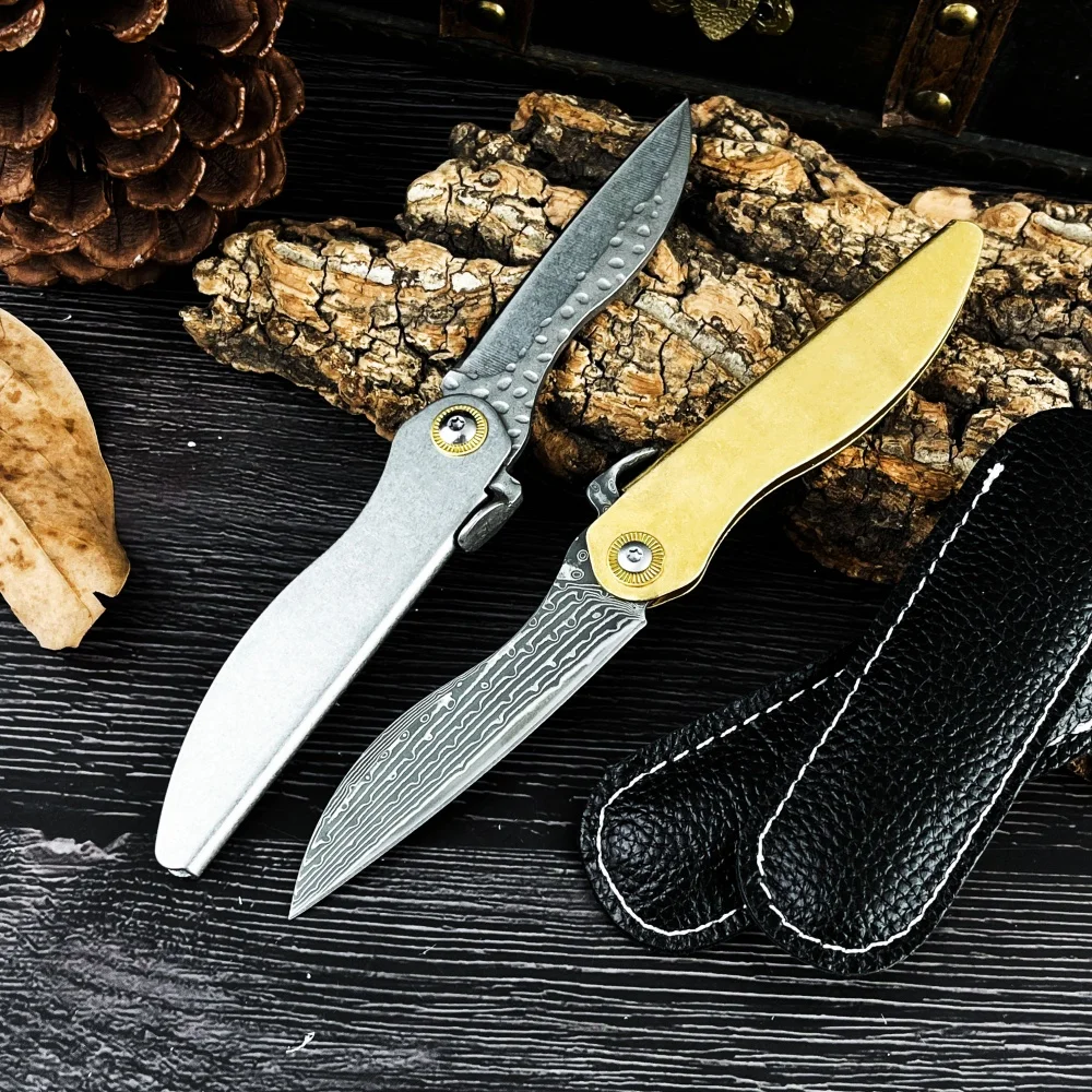 Higonokami Mini Folding Knife: Portable Hiking Pocket Knife for Outdoor Adventures, Fruit Cutting, Jungle Camping Gift Giving