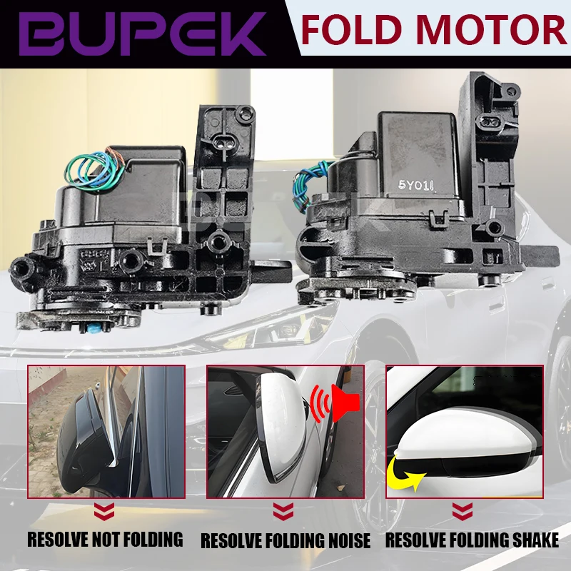 

BUPEK Car POWER folding side view mirror Motors original module For Toyota RAV4 Ractis Camry ACV30/ACV31 left right repair kits