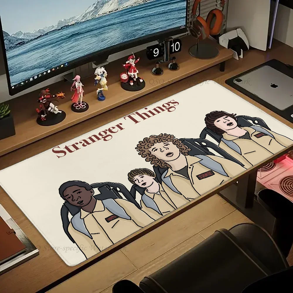 1 قطعة الخيال العلمي الأمريكي الرعب S-الغريب T-ThingsMouse حصيرة حصيرة مكتبية مع AccessoriesPrimeGamingXXL لوحة المفاتيح الحشو حصيرة #5