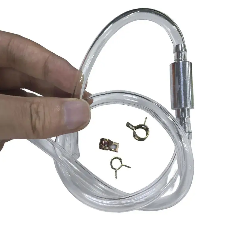 1 Set Bleeder Fluid Hose Hydraulic Clutch Valve Tube Kit Motorcycle Brake Bleeding Oil Change Pump Tool view 2