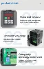 【EU在庫】HY 4KW 220V VFD インバーター可変周波数ドライブコンバータードライバーコントローラー 5HP 3 相出力 18A VSD 2m ケーブル付き 5