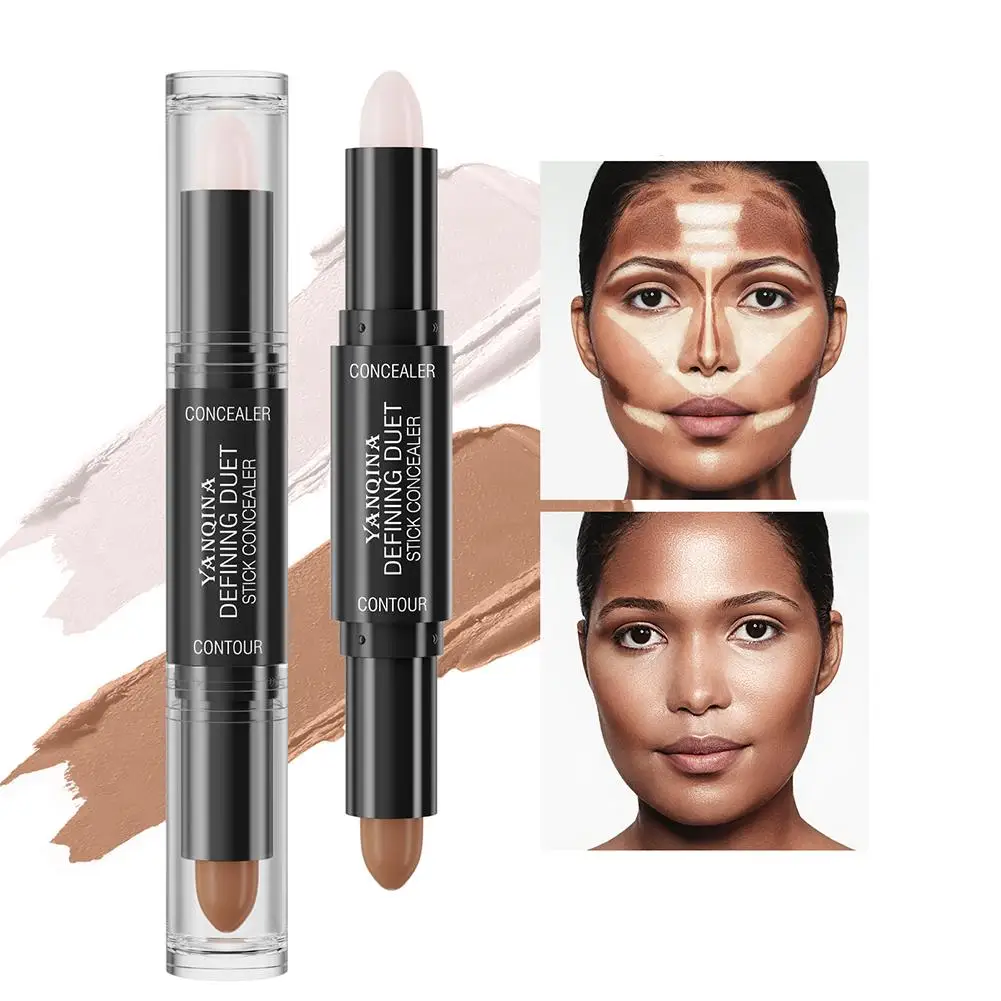 Contour Stick Long Lasting Concealer Stick for Dark Circles and Contouring Face Foundation Corrector Pen for Makeup