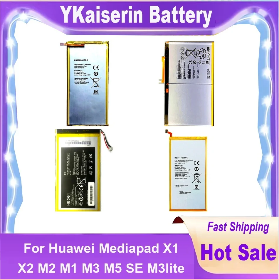 

Laptop Battery For Huawei Mediapad X1 X2 7/M2 M1 8.0/M3 8.4/M5 CMR-W19 10 PRO 10.1 10.8/M6 10.8/M3 Lite SE 10.4 11 11.5 Bateria