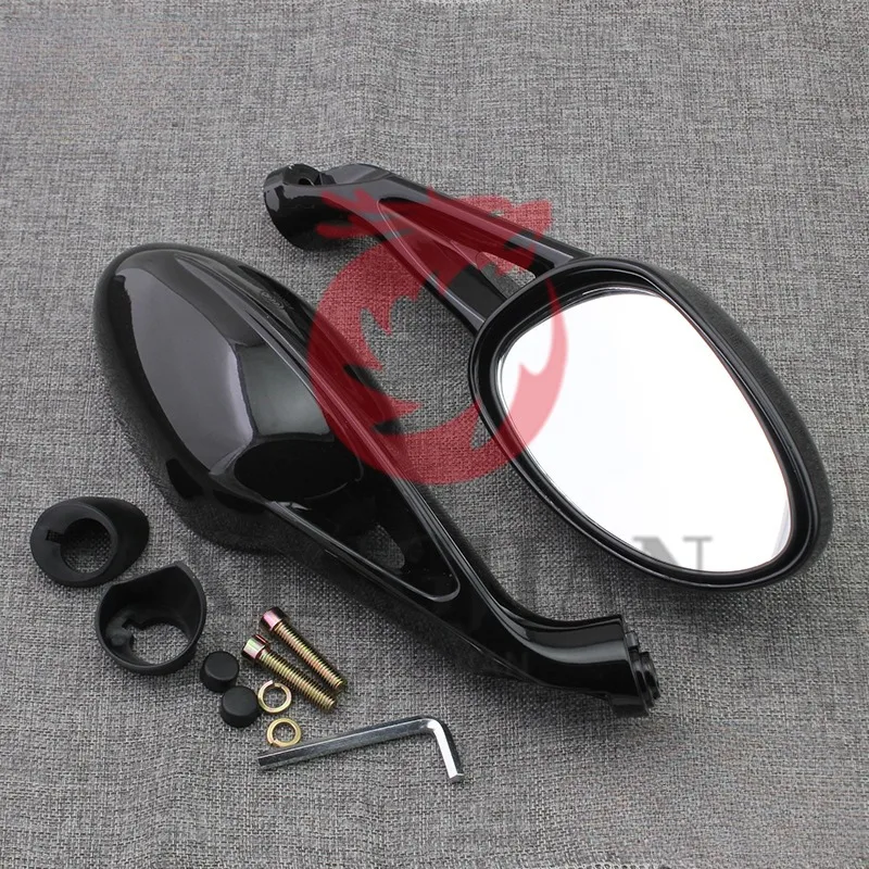 Motorcycle Side Mirrors For Suzuki Haojue HJ125T-9 HJ125T-9A HJ125T-9C HJ125T-9D Rearview Mirror Maintenance Replacement Parts