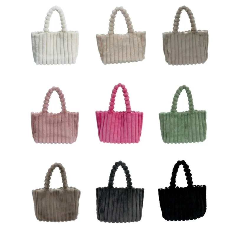 2023 Versatile Shoulder Bags for Girl Women Tote Large Capacity Shopping Bag Solid Color Fashion Casual Bag Lady Purse