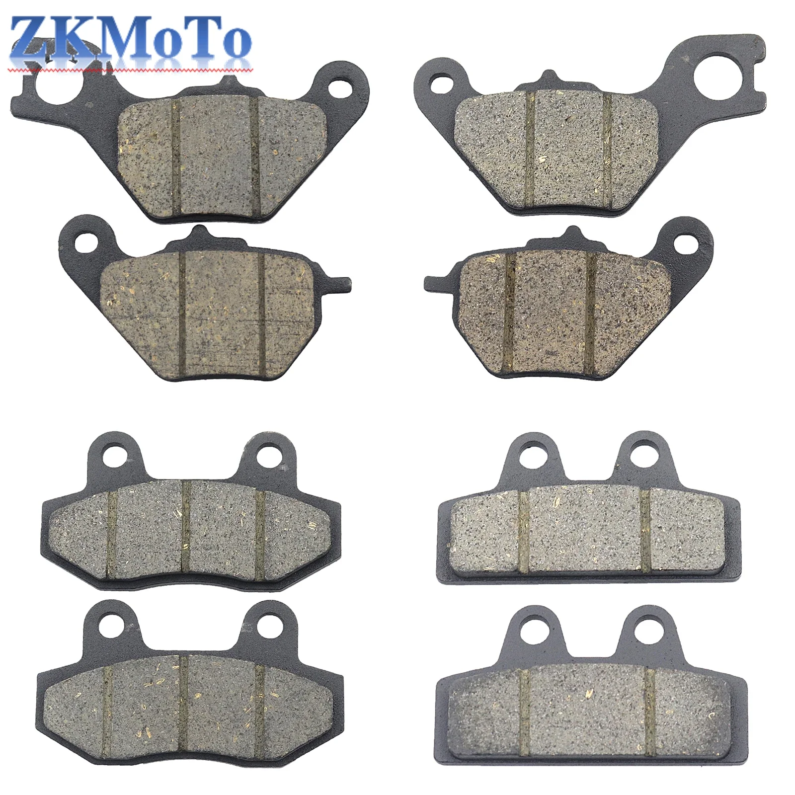 Motorcycle Front and Rear Brake Pads Metal & Brass Alloys For Super Soco CU CU2 CU3 TC TS RU CUmini Motocross Scooter Universal