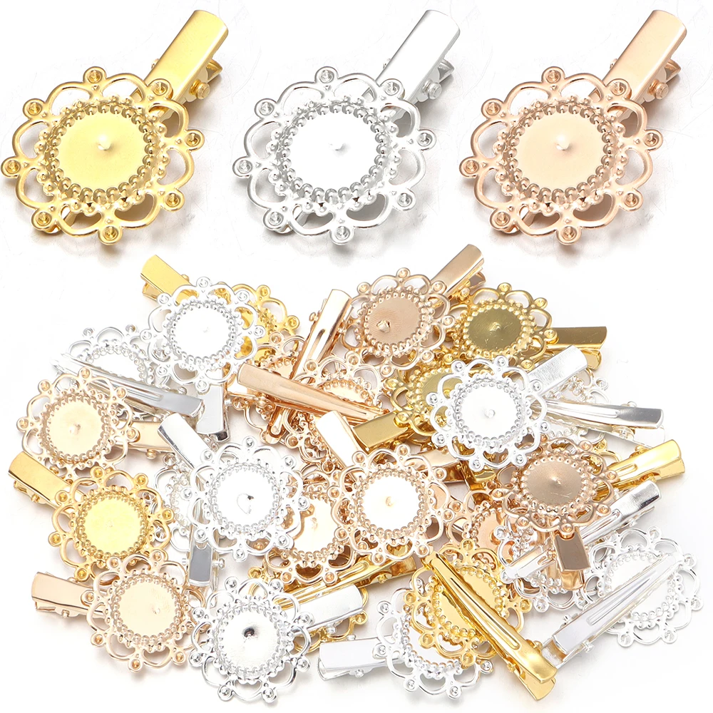 10pcs Vintage Metal Hollow Flo - Art Craft Girl 评论和价格