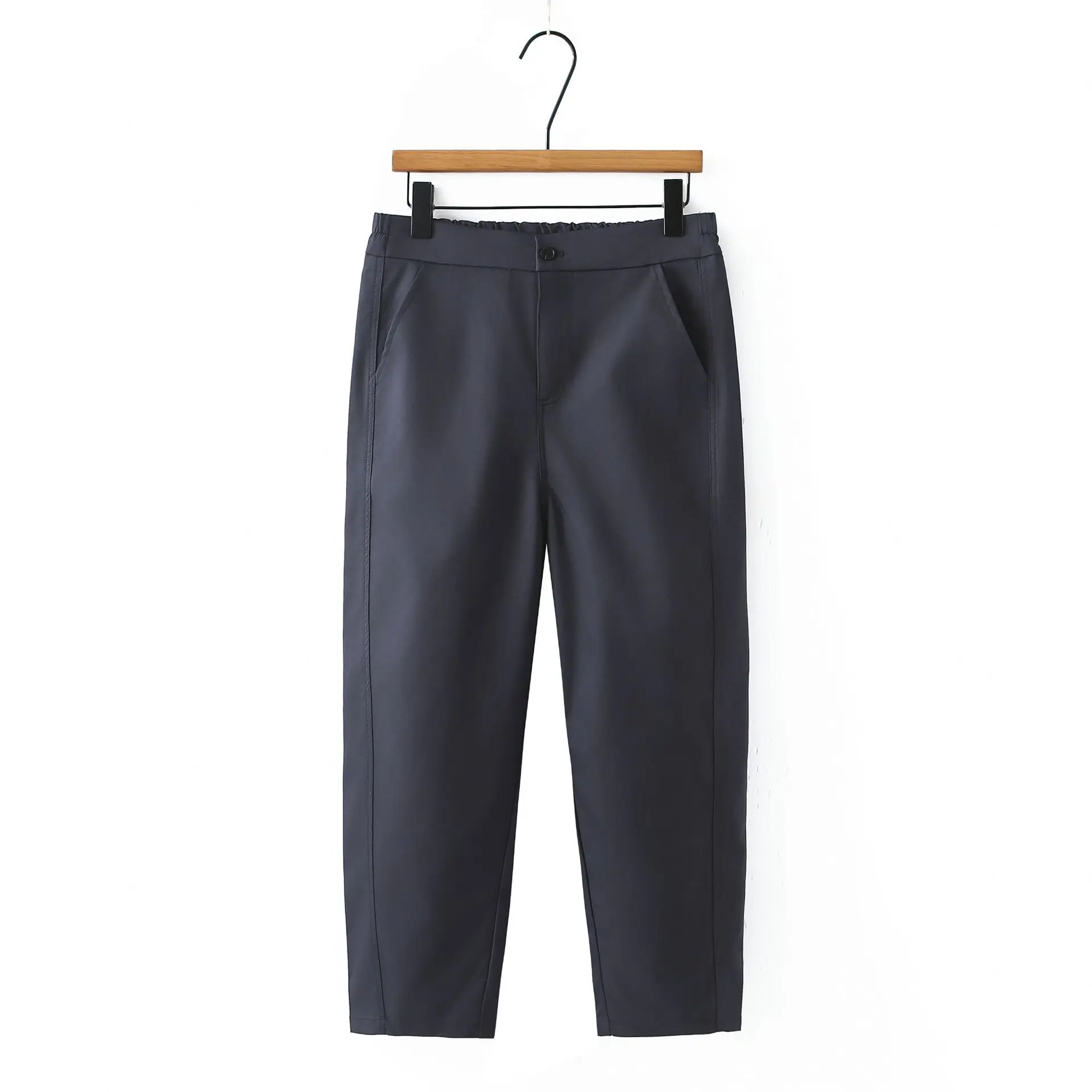 

Летние шаровары 100 кг, новые тонкие изогнутые женские брюки больших размеров, простые брюки до щиколотки 6206