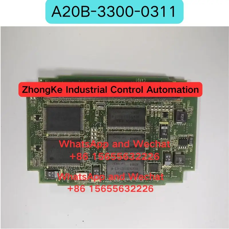 Used A20B-3300-0311 Original disassembly CPU board for 18i-MB system Functional test OK Fast delivery