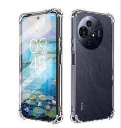 Transparent TPU Phone Shockproof Case for TCL 50 Pro NXTPAPER 5G Protective Shell Clear Coque Cover Fundas