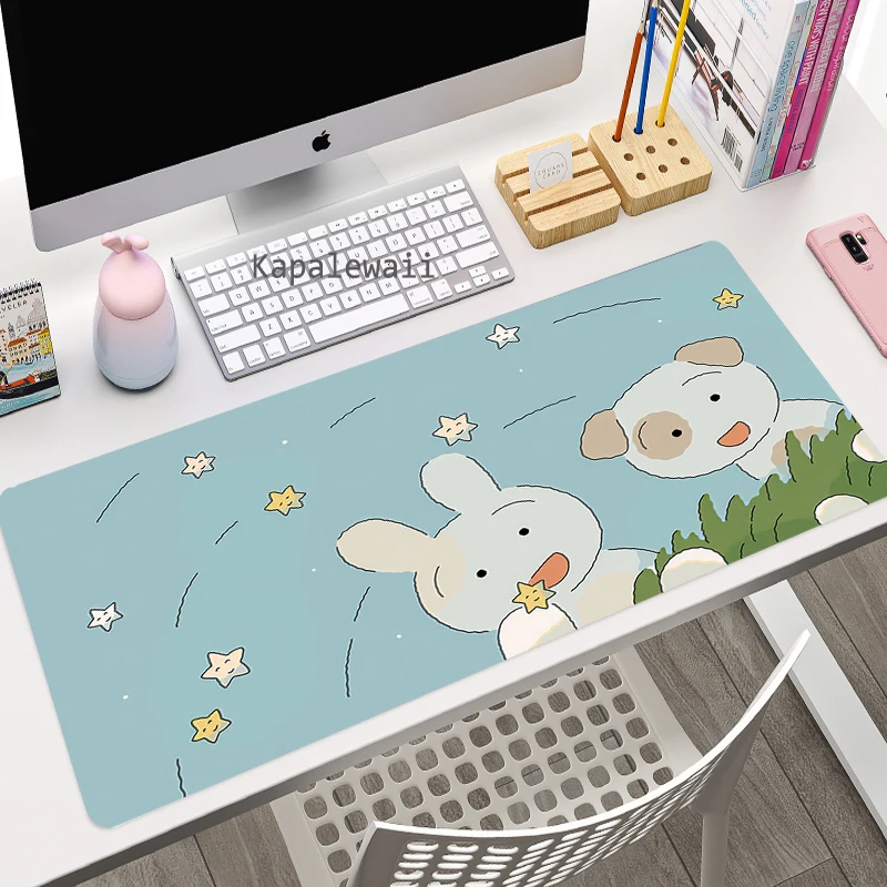 

Green Plant Gaming Mouse Pad Anime Accessories Carpet Xxl Mause Gamer Keyboard Kawaii Desk Mat Pads Large Varmilo PC Cabinet