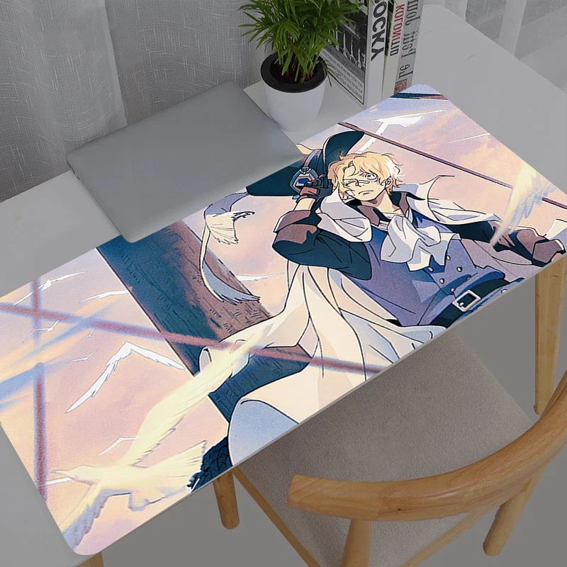 Tapis de souris One Piece anime, nouveau grand tapis de souris XXL pour clavier et bureau, tapis de souris en caoutchouc pour jeux, tapis de souris pour ordinateur portable