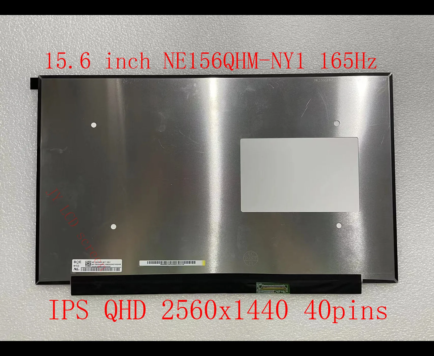 

15.6 inch NE156QHM NY1 NE156QHM-NY1 LCD Screen IPS Panel QHD 2560x1440 165Hz 40pins 100% DCI-P3 100% sRGB