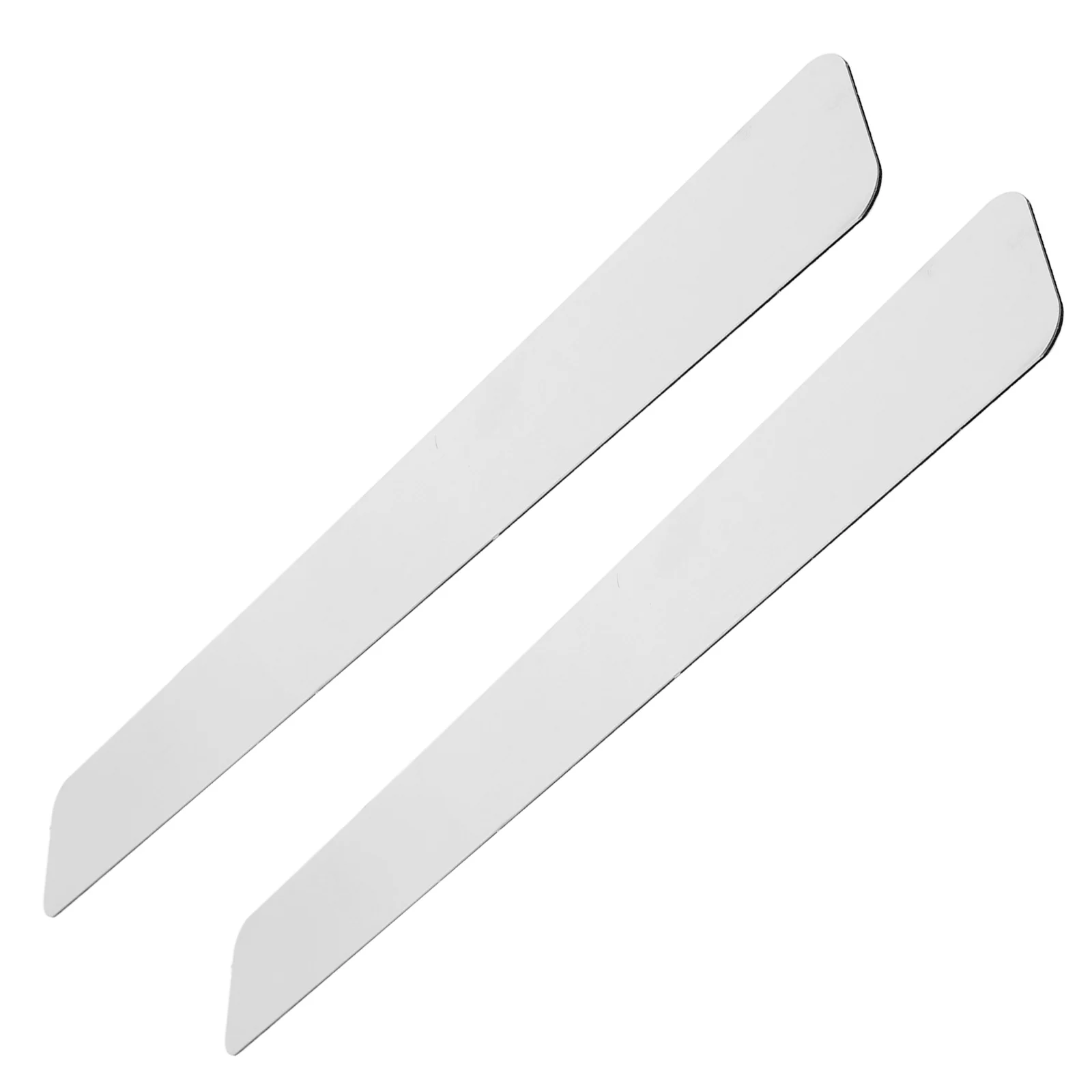 2 Pcs Bulletin Board Iron Sheet Adhesive Strip for Magnetic Metal Strips With Box Back Wall