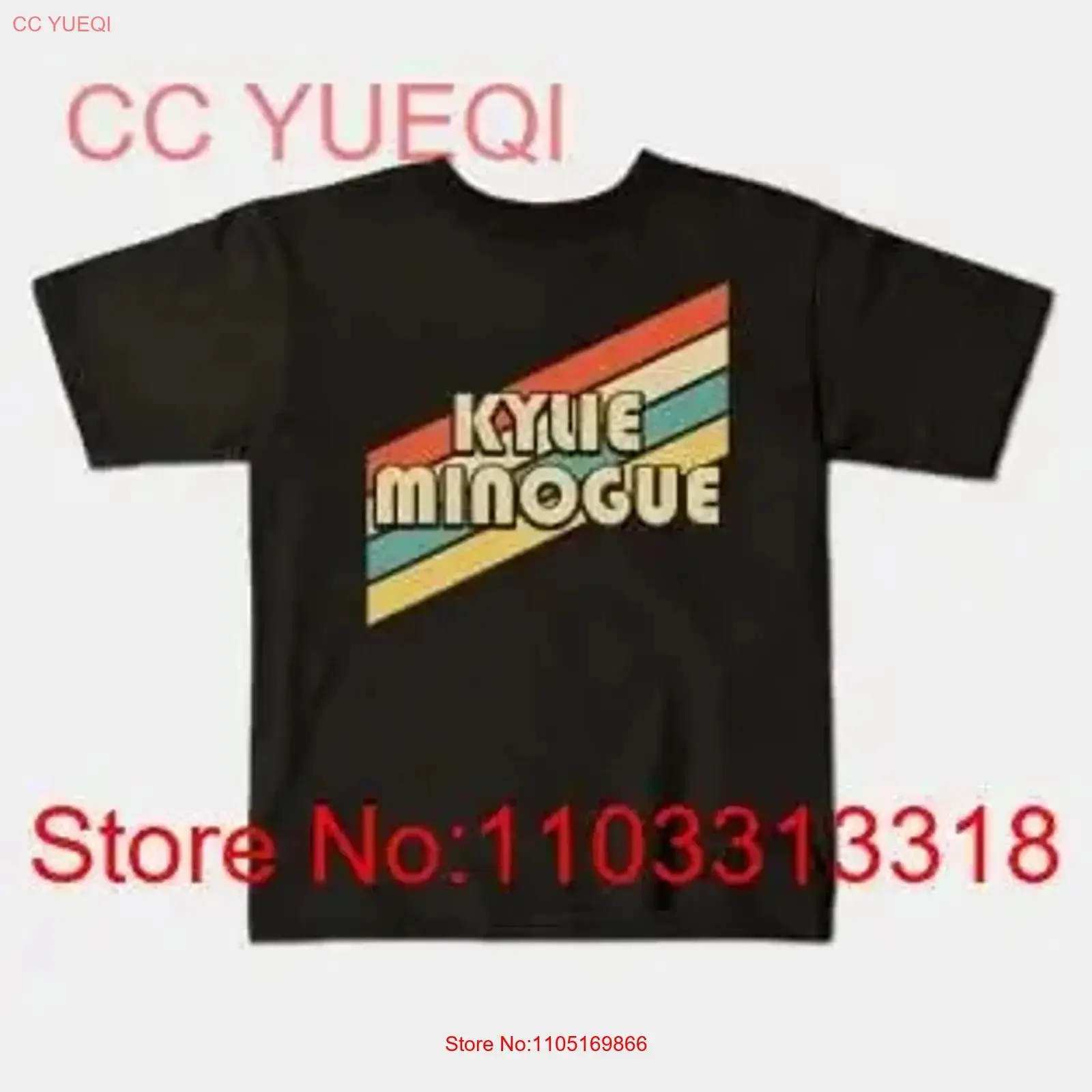 Kylie Minogue Kids T Shirt vintage Washed Slightly Comfortable designer clothes Top For Everyday Wear Versatile  vintage Soft