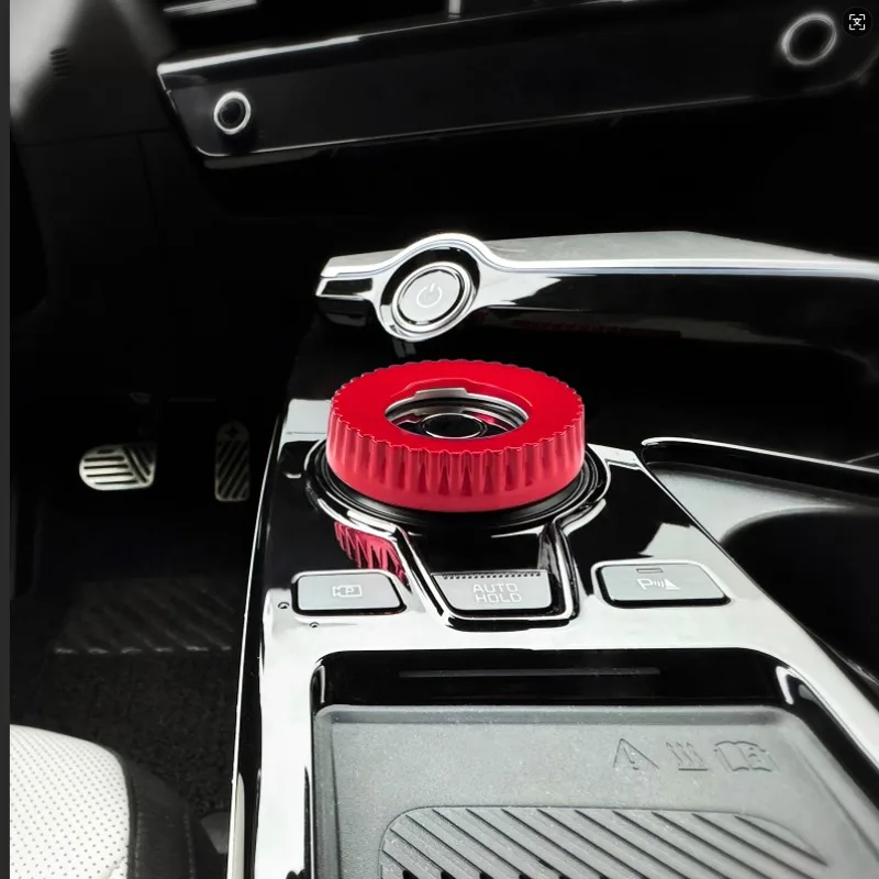 For KIA 2022-2026 EV6 Sportage Niro Central Control Knob Decorative Protective Cover Interior Accessories