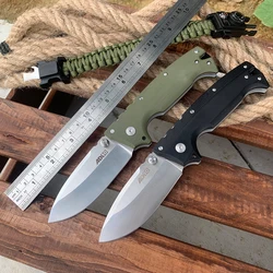 Cold AD10 Outdoor Camping Folding Knife S35VN Steel Military Tactical Survival Multipurpose Pocketknives EDC Multi tool Knife