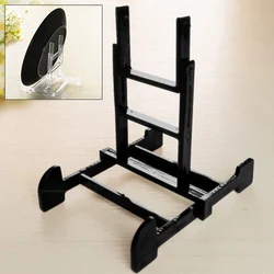 1pc Adjustable Display Stands Transparent Display Easel Bowl Plate Art Photo Picture Frame Holder Book Stands