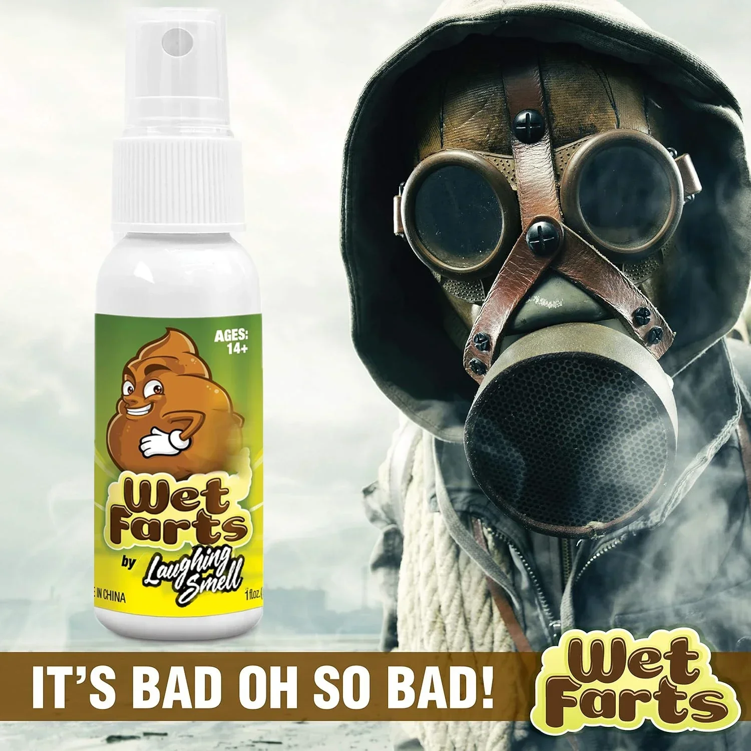 Starkes Stink-Spray Extra Starker Gestank Lustige Streiche für Erwachsene und Kinder Ungiftig Riecht Wie Wirklich Schlechtes Gas – Detail 3