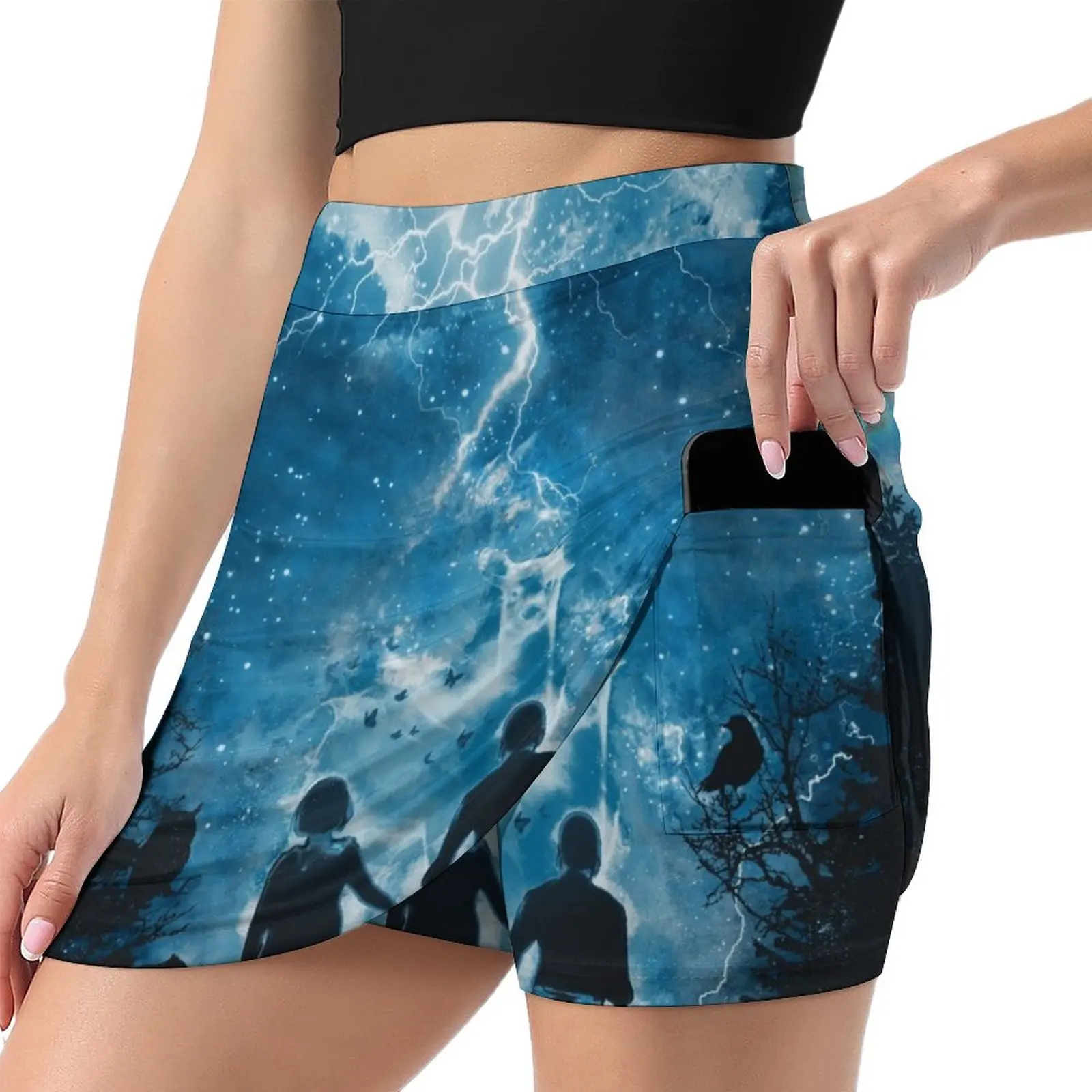 the storm of life 2 Mini Skirt Women's skirts korean style clothes women 2025